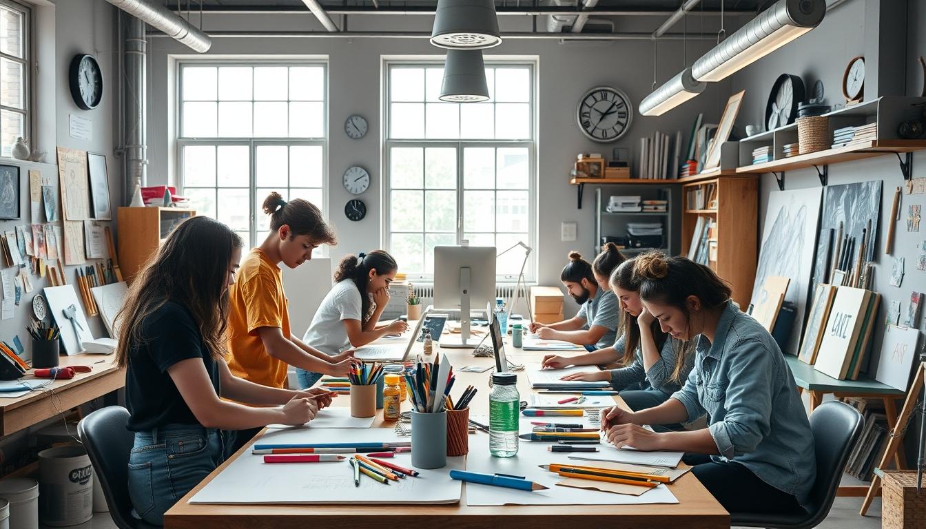 Organized exam preparation notes and academic planner